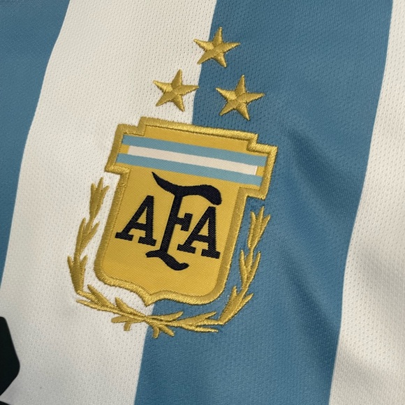 NEW with Tag Argentina 10 Messi 2022 Qatar Soccer Jersey - Picture 4 of 4